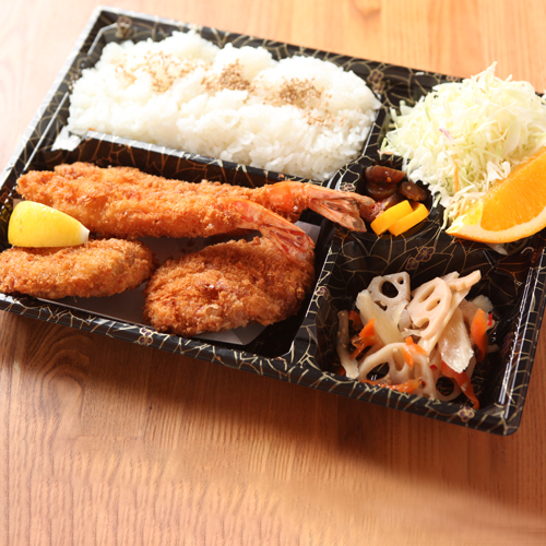 ヒレかつ&海老フライ定食