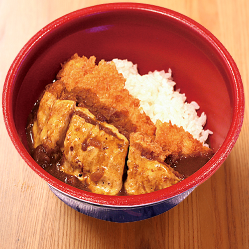 ダブルささみチーズかつカレー丼