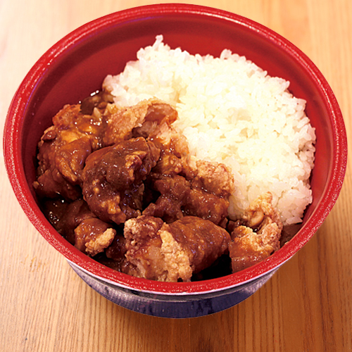 鶏唐カレー丼