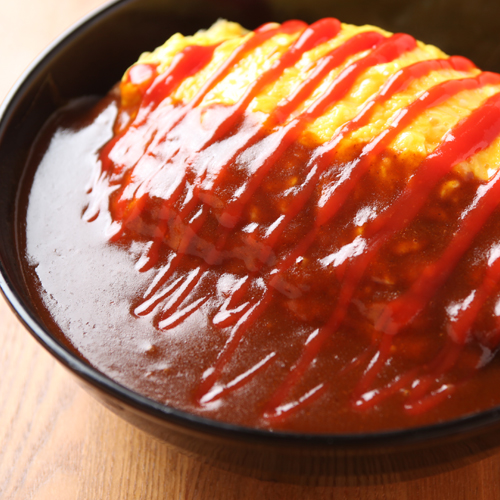 チーズオムかつ丼